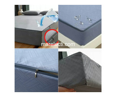 Waterproof mattress covers zipper