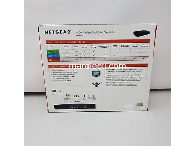 Netgear  Wireless Dual Band Gigabit Router N600 (WNDR3700) - 2/5
