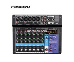 Fangwu Multi-purpose 8 Channel Audio Mixer
