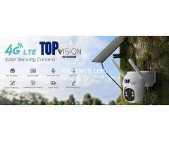 EseeCloud wireless Solar CCTV camera 4G sim 4MP